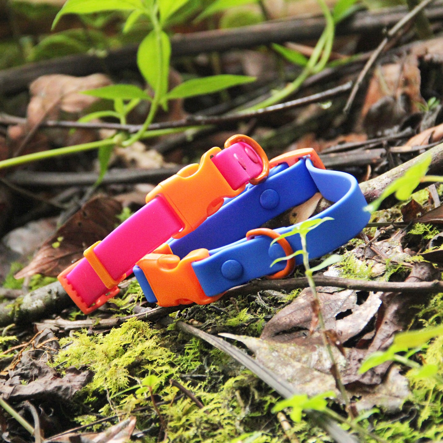 Collar impermeable Fucsia- Naranja