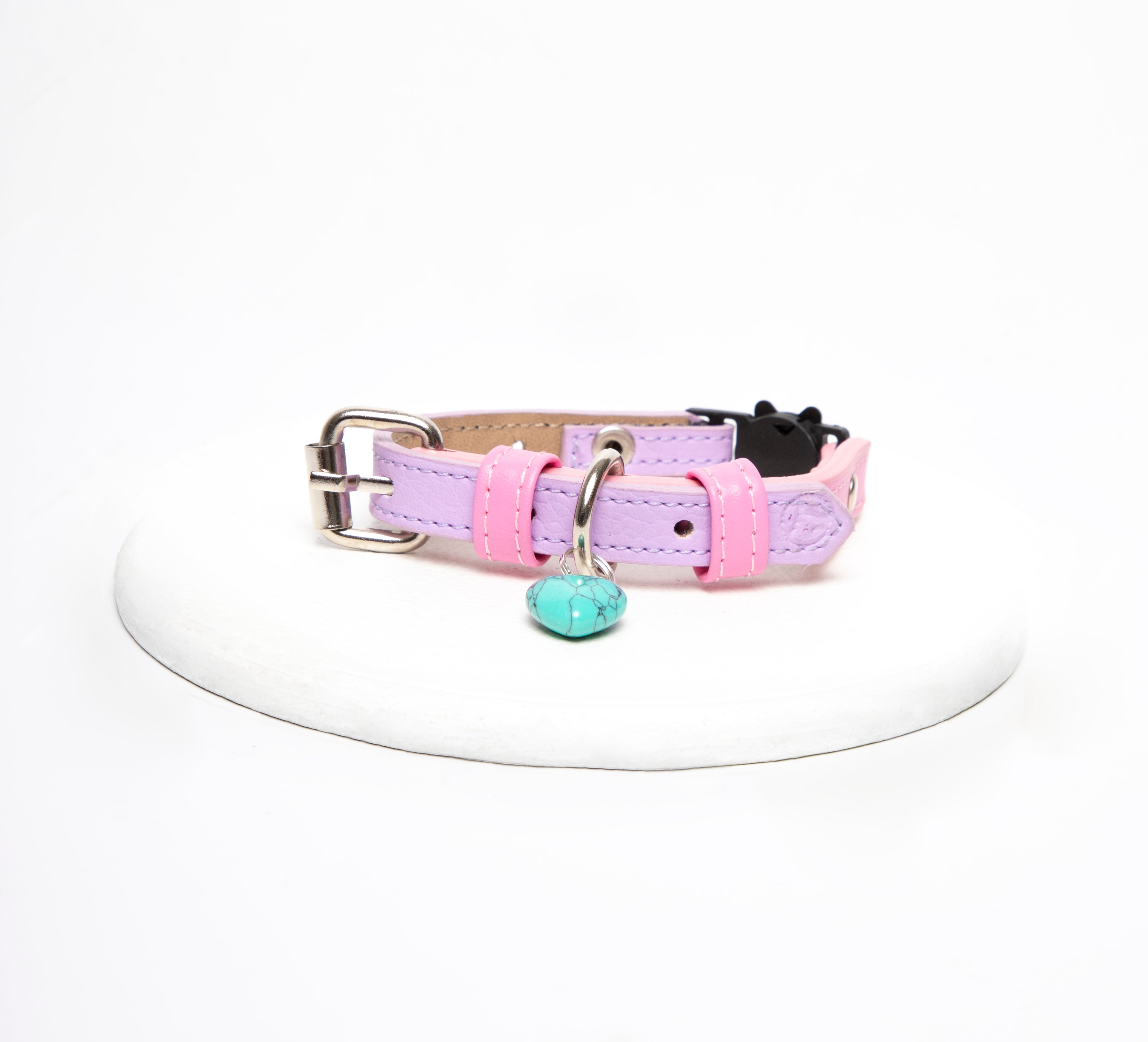 Collar gato Rosa-Lila