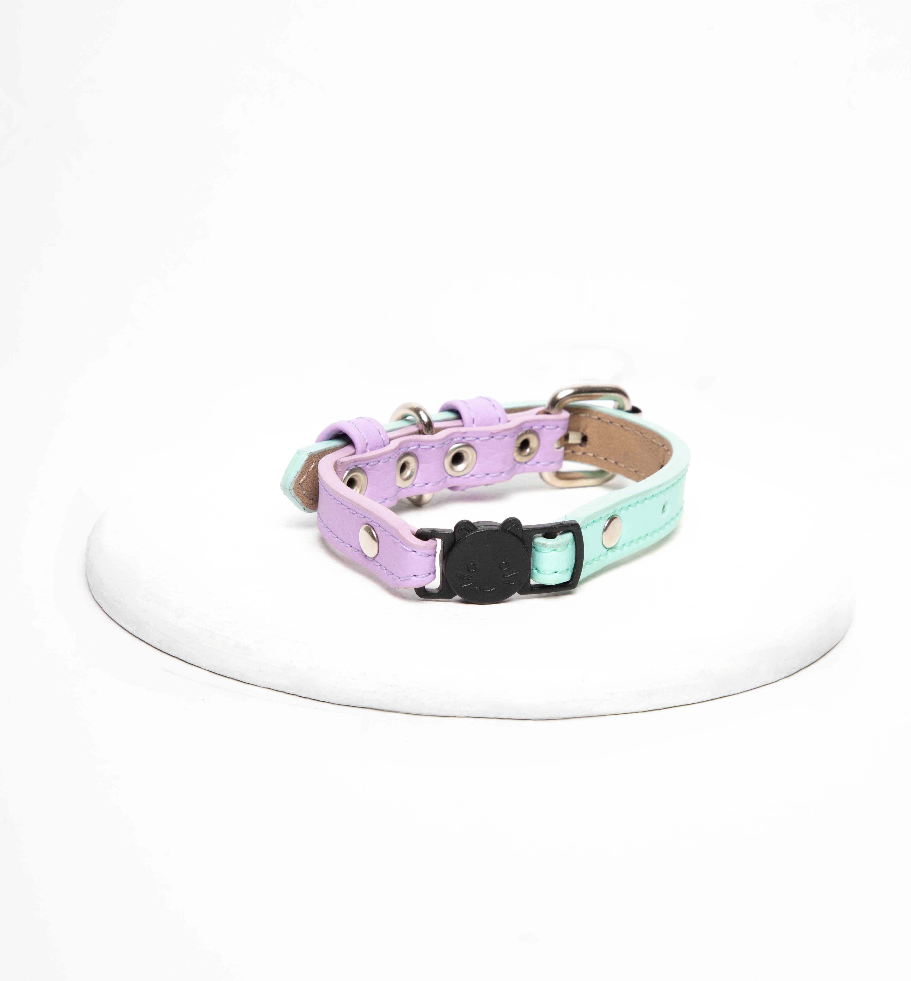Collar gato Lila-Menta
