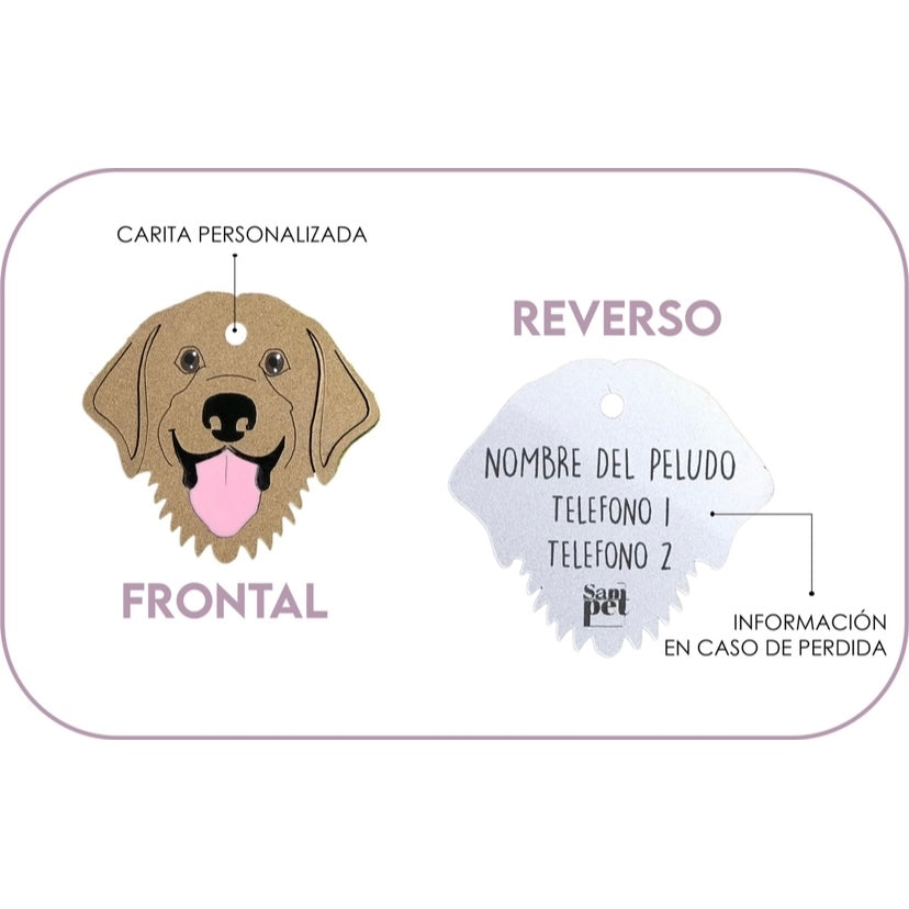 Placa personalizada Vekopets