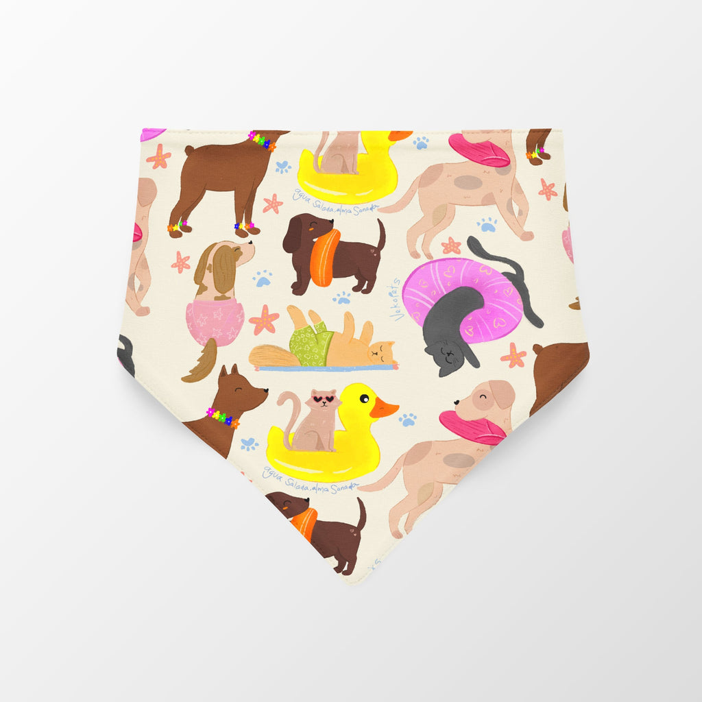 Pañoleta Peluditos Playeros Vekopets