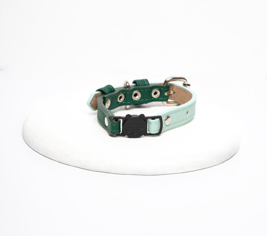 Collar gato Verde- menta