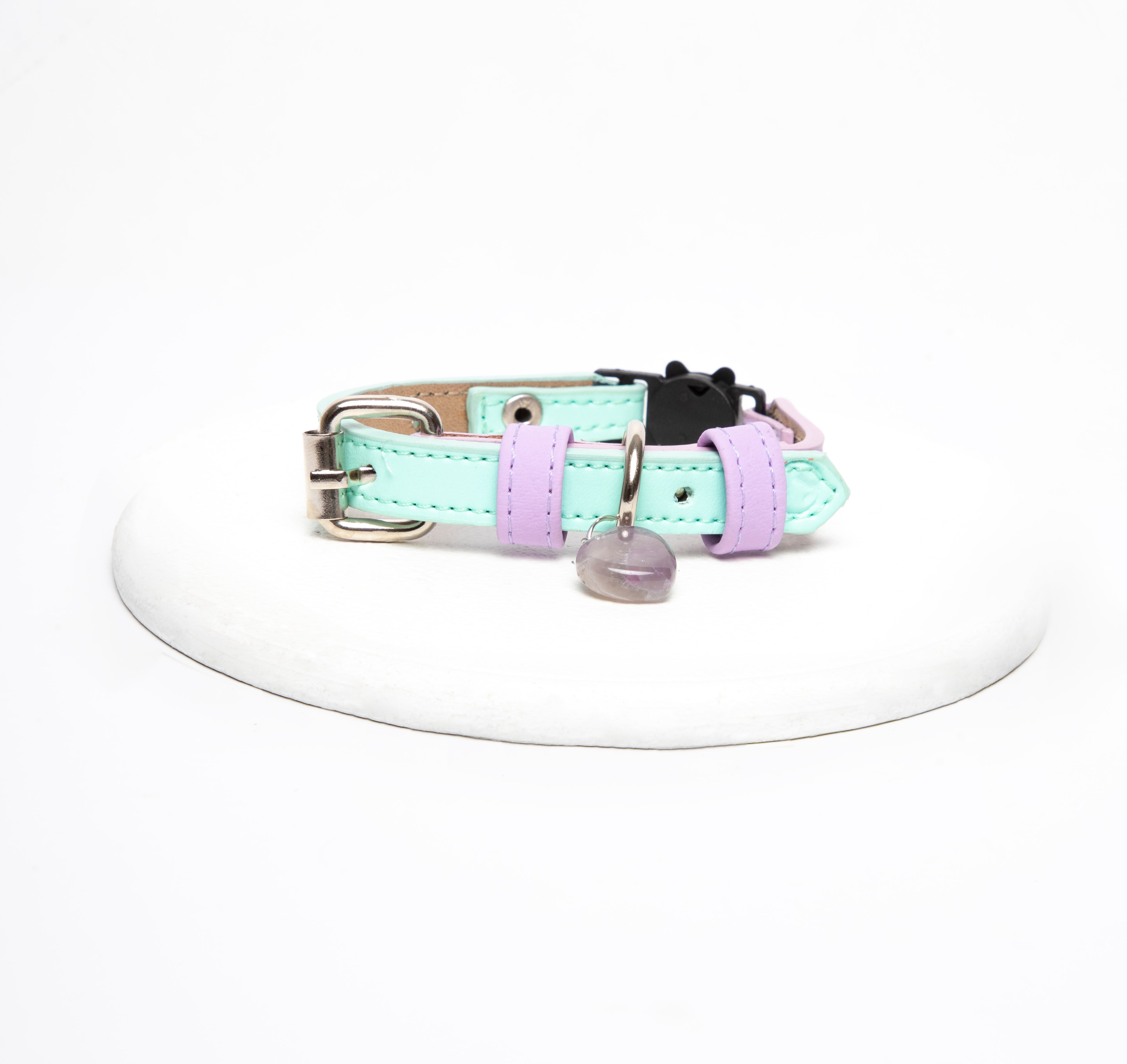 Collar gato Lila-Menta
