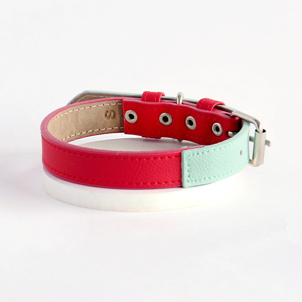 Collar Rojo- Menta Vekopets