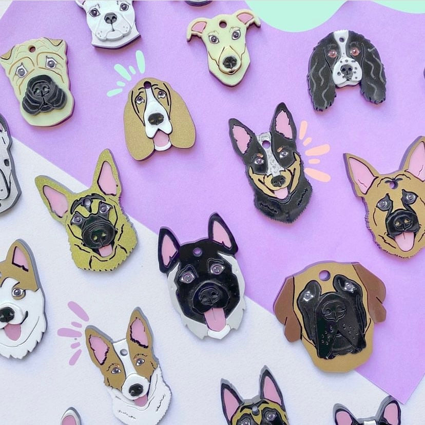 Placa personalizada Vekopets