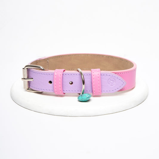 Collar Rosa-Lila