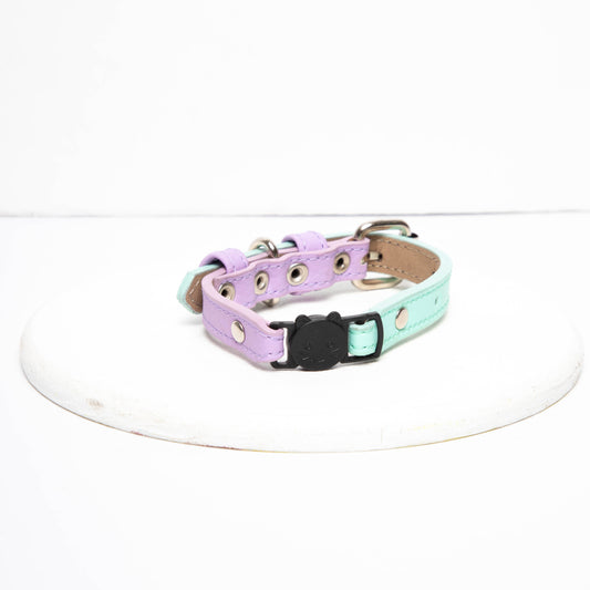 Collar gato Lila-Menta