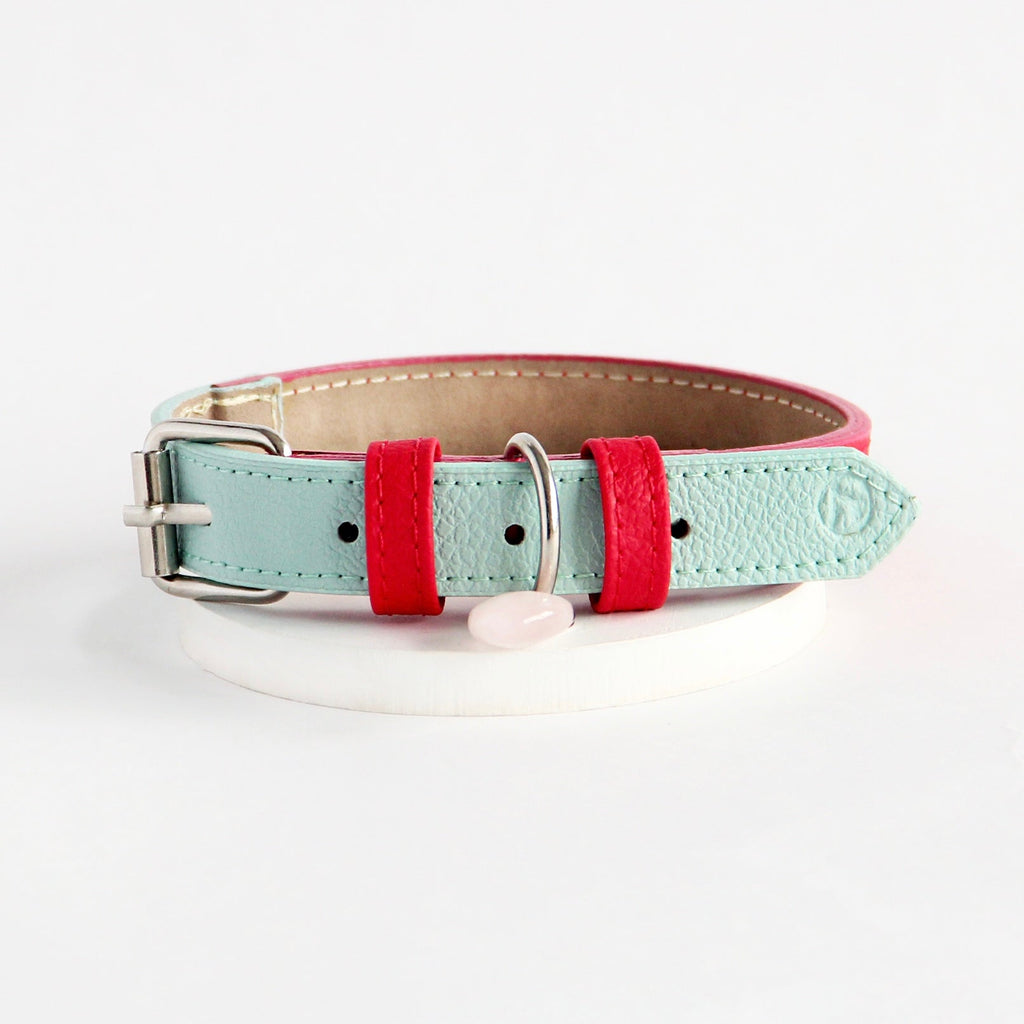 Collar Rojo- Menta Vekopets
