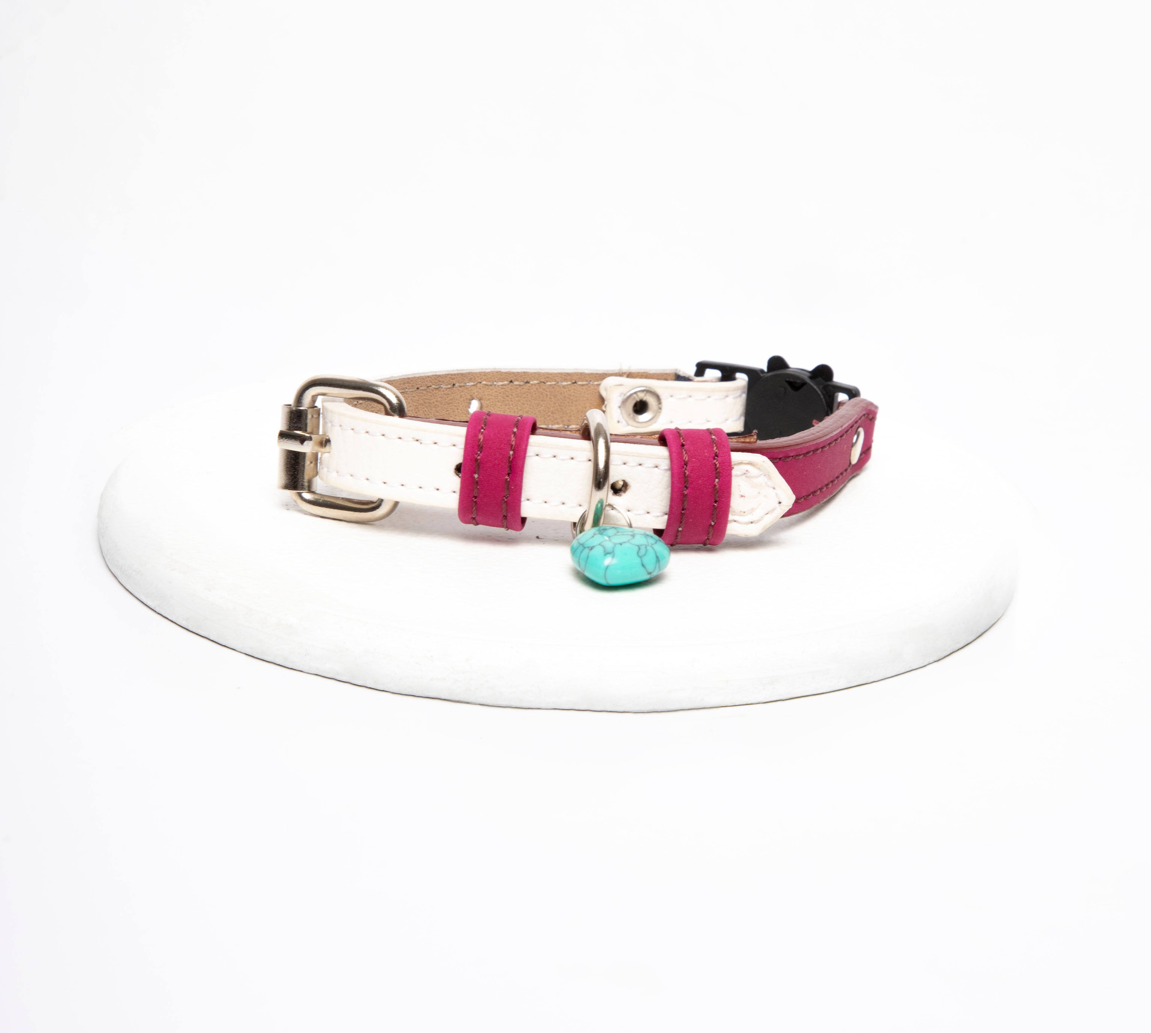 Collar gato Uva- Crema