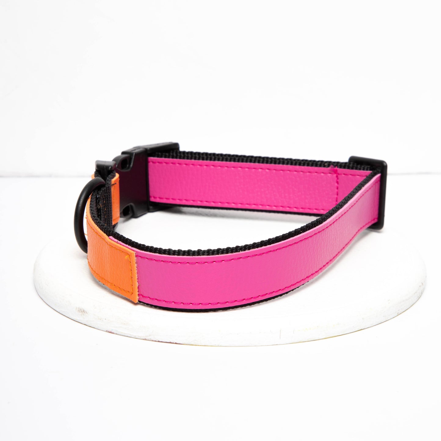 Collar deportivo Fucsia- Naranja