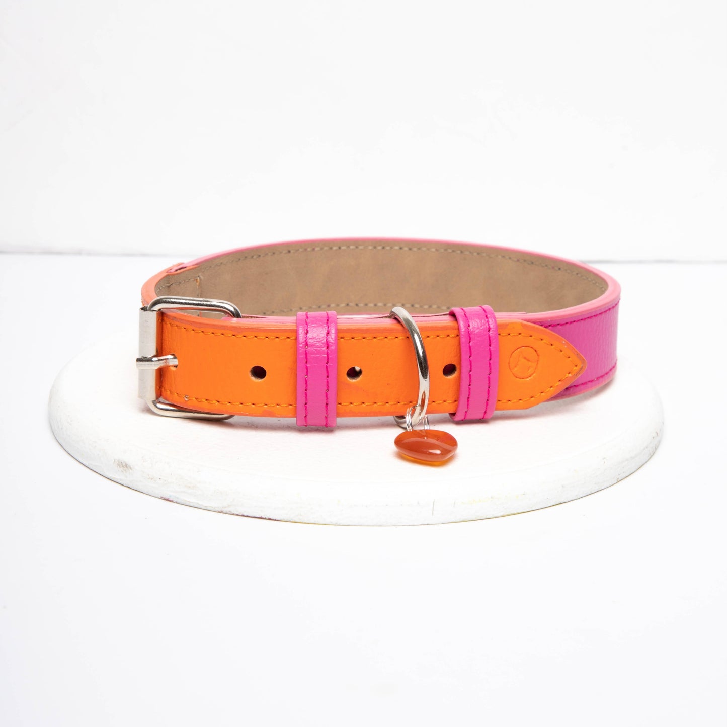 Collar Fucsia- Naranja