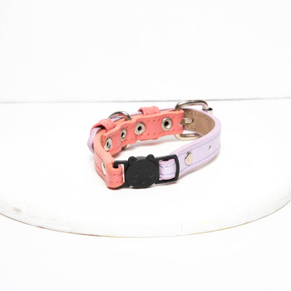 Collar gato Coral-Lila Claro