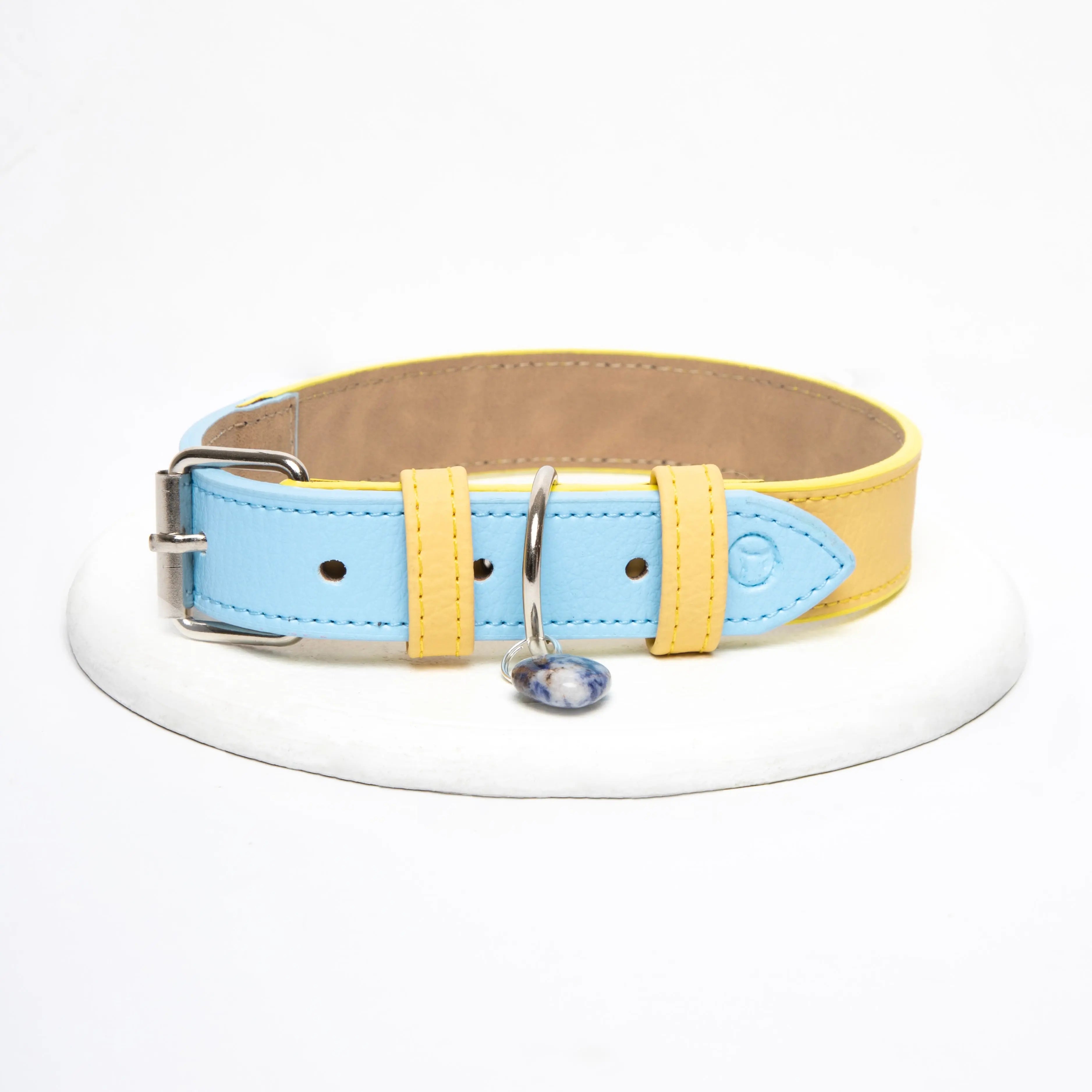 Collar Amarillo - Azul - Vekopets