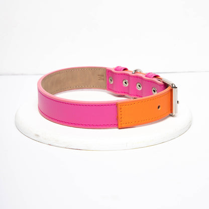 Collar Fucsia- Naranja