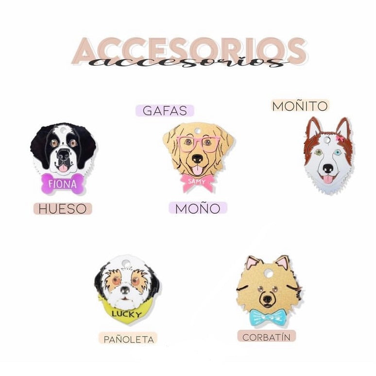 Placa personalizada Vekopets