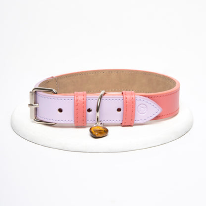 Collar Coral-Lila Claro