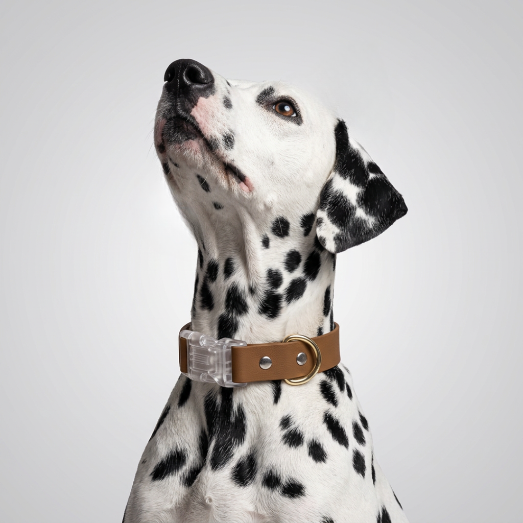 Collar impermeable cafe Vekopets