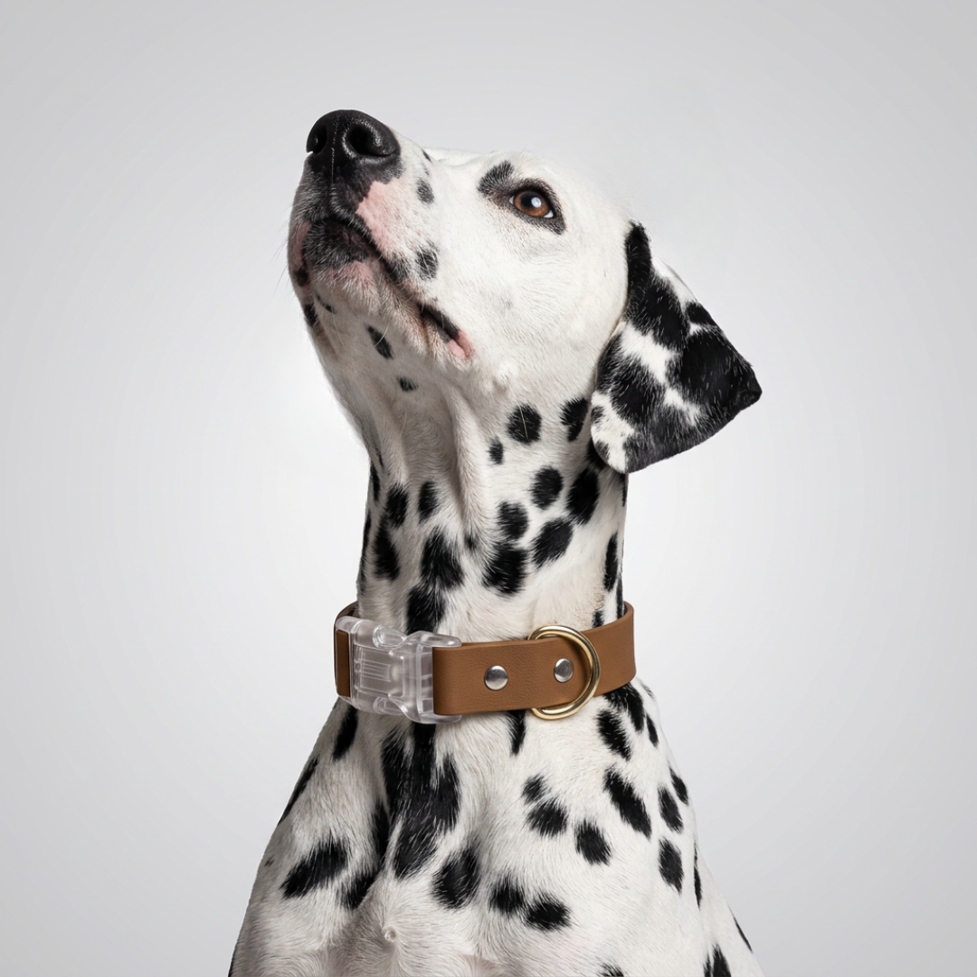 Collar impermeable cafe Vekopets