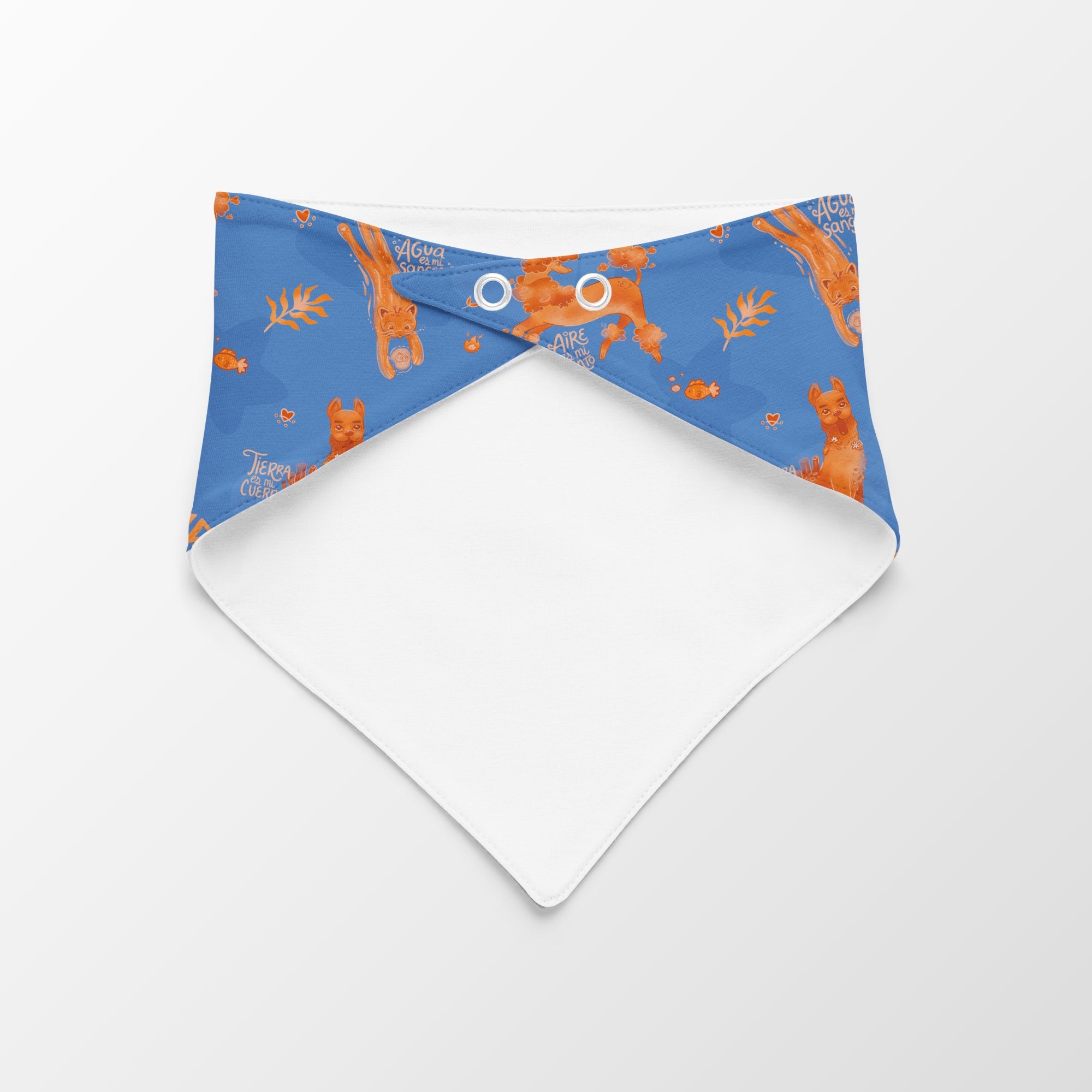 Pañoleta elementos Azul Vekopets