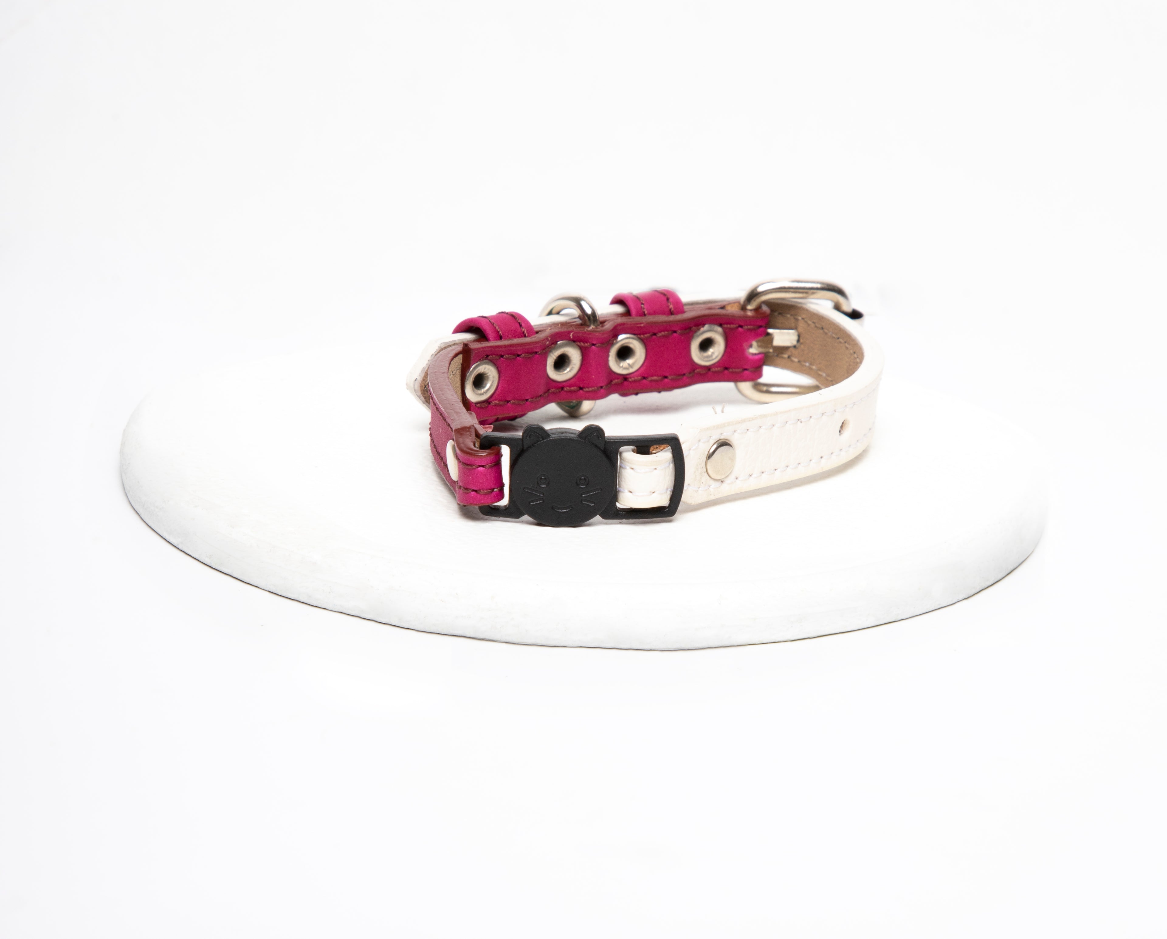 Collar gato Uva- Crema