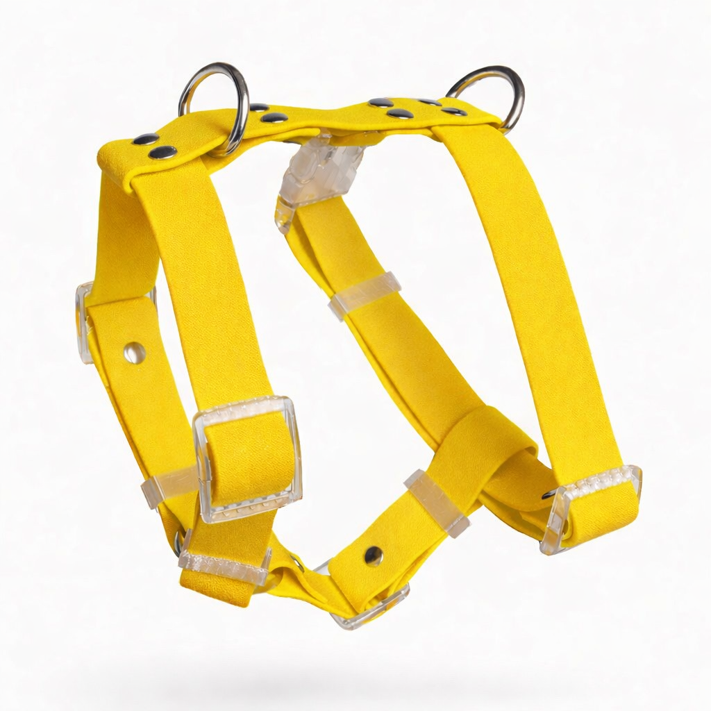 Arnés impermeable amarillo