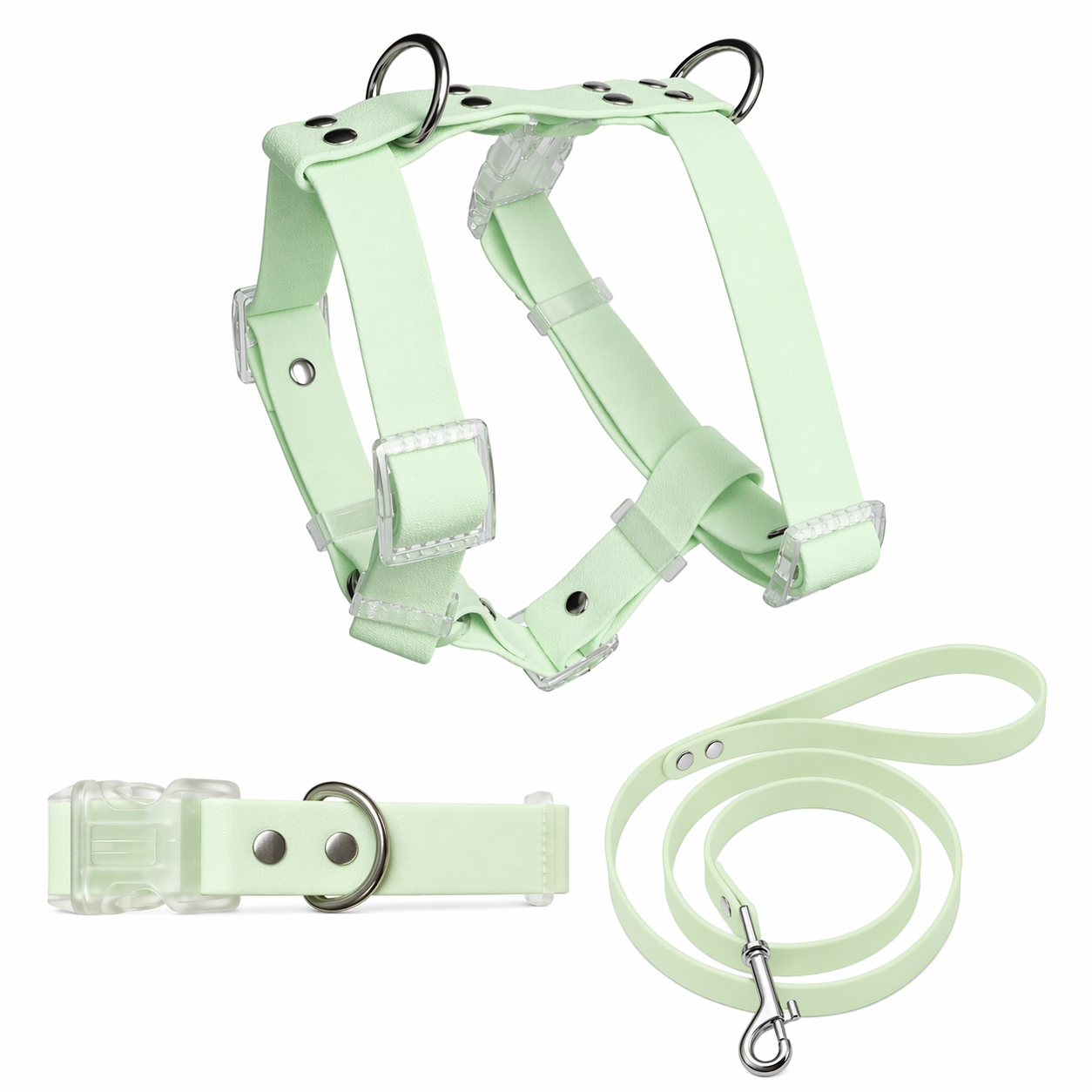 Set impermeable menta Vekopets
