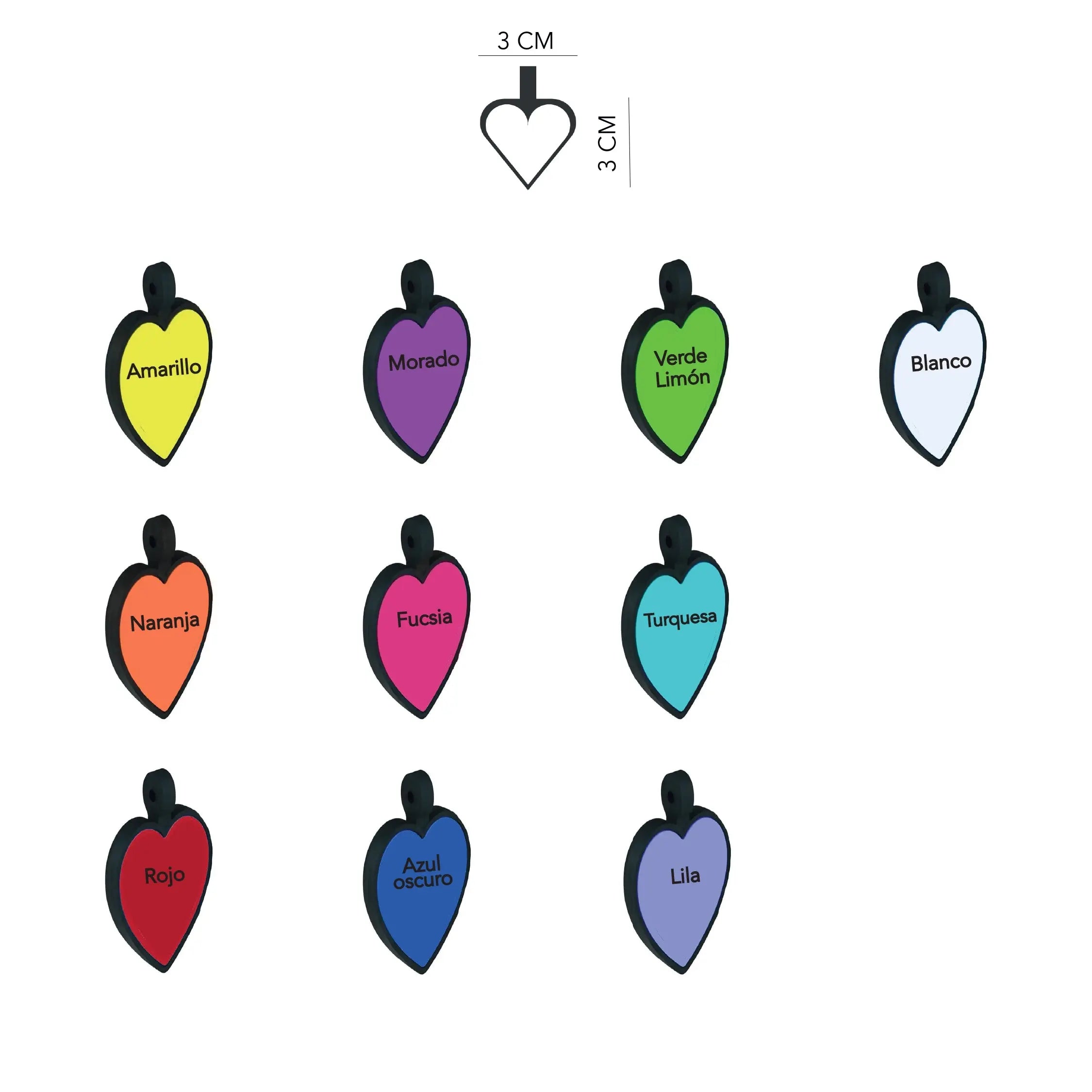 Placa goma: borde negro - Vekopets