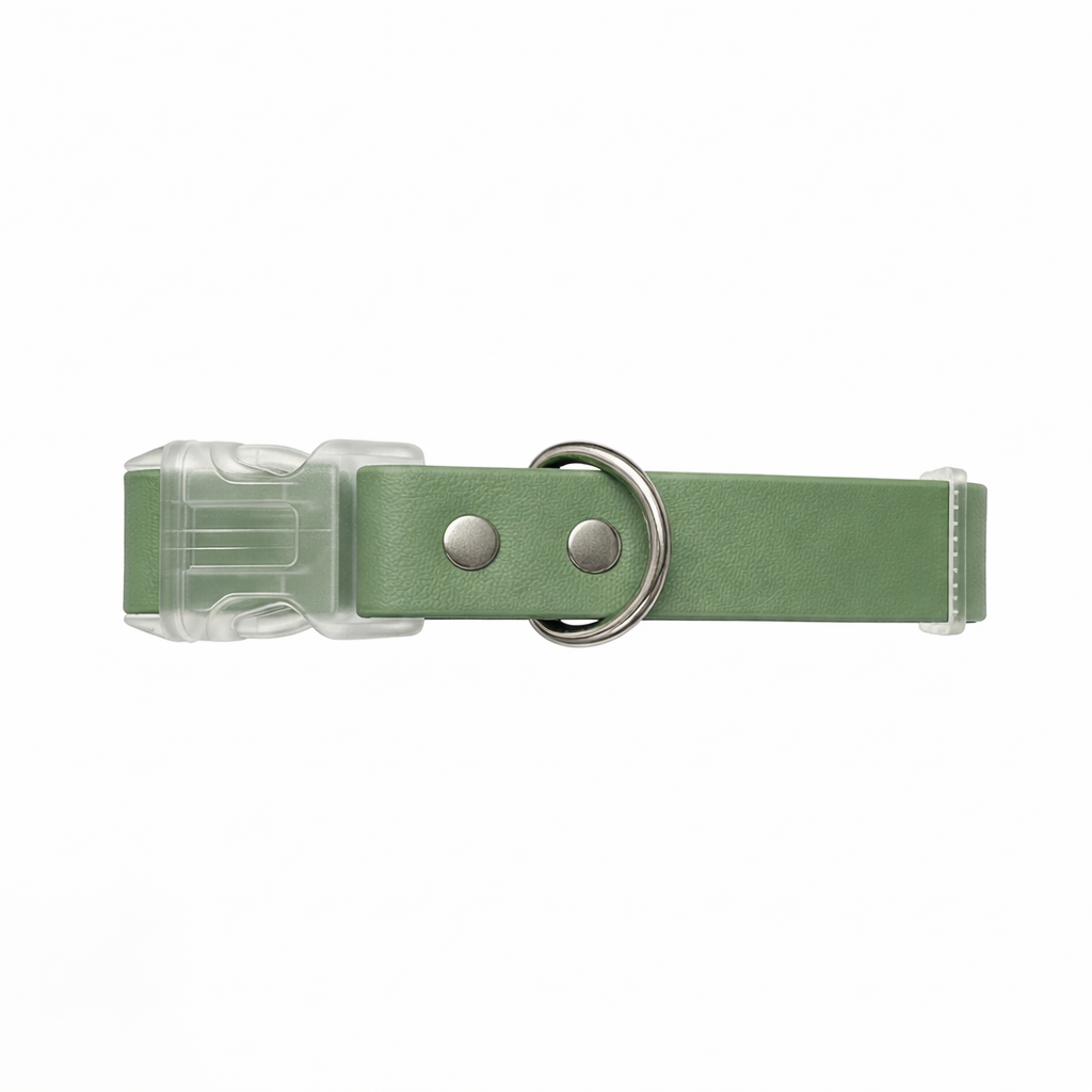 Collar impermeable verde militar