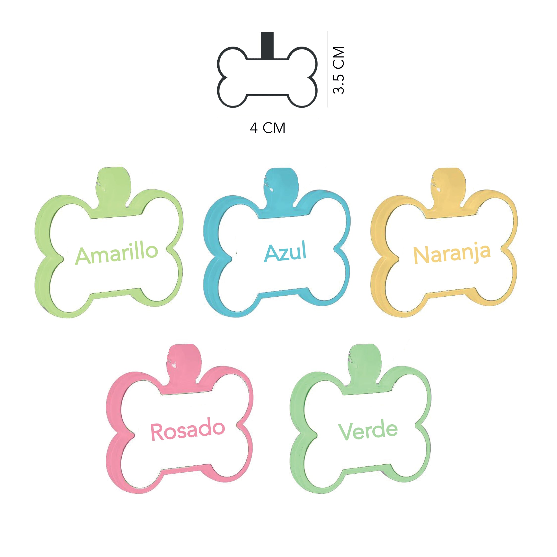 Placa goma: neón - Vekopets