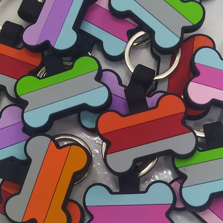 Placa goma: Tricolor Vekopets