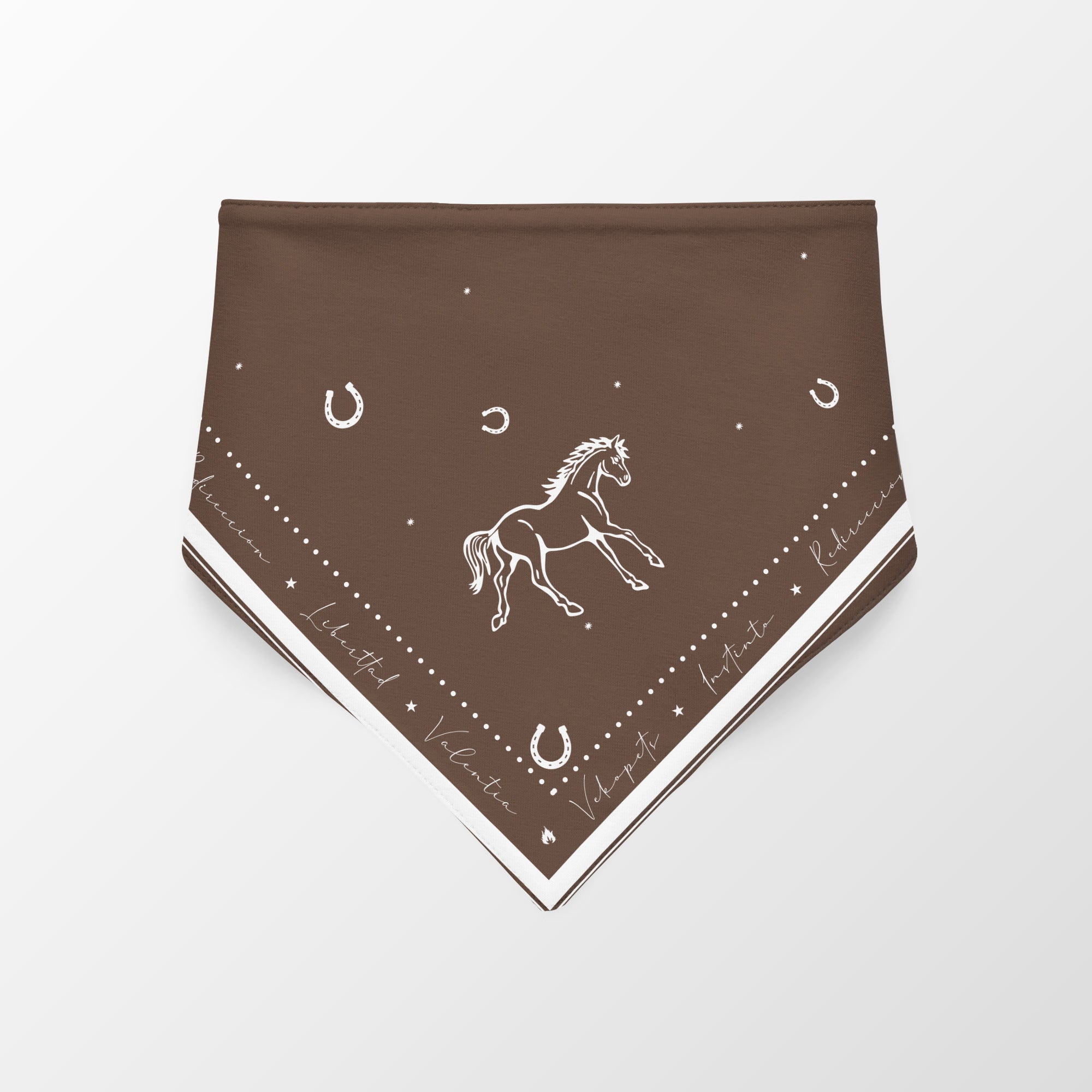 Pañoleta para perro | Caballo café